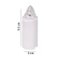 Lumino Elettrico a Led Stilo Pacis, Durata 365 Giorni, Bianco con Luce Intermittente, 9.5xø3 cm