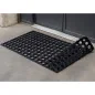 Zerbino Ingresso Esterno Antiscivolo e Impermeabile in Gomma 100% - Tappeto ingresso esterno 1.6cm di spesso