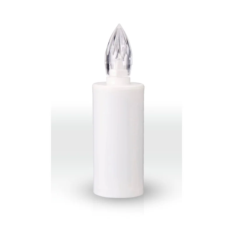 Lumino Elettrico a Led Stilo Pacis, Durata 365 Giorni, Bianco con Luce Intermittente, 9.5xø3 cm